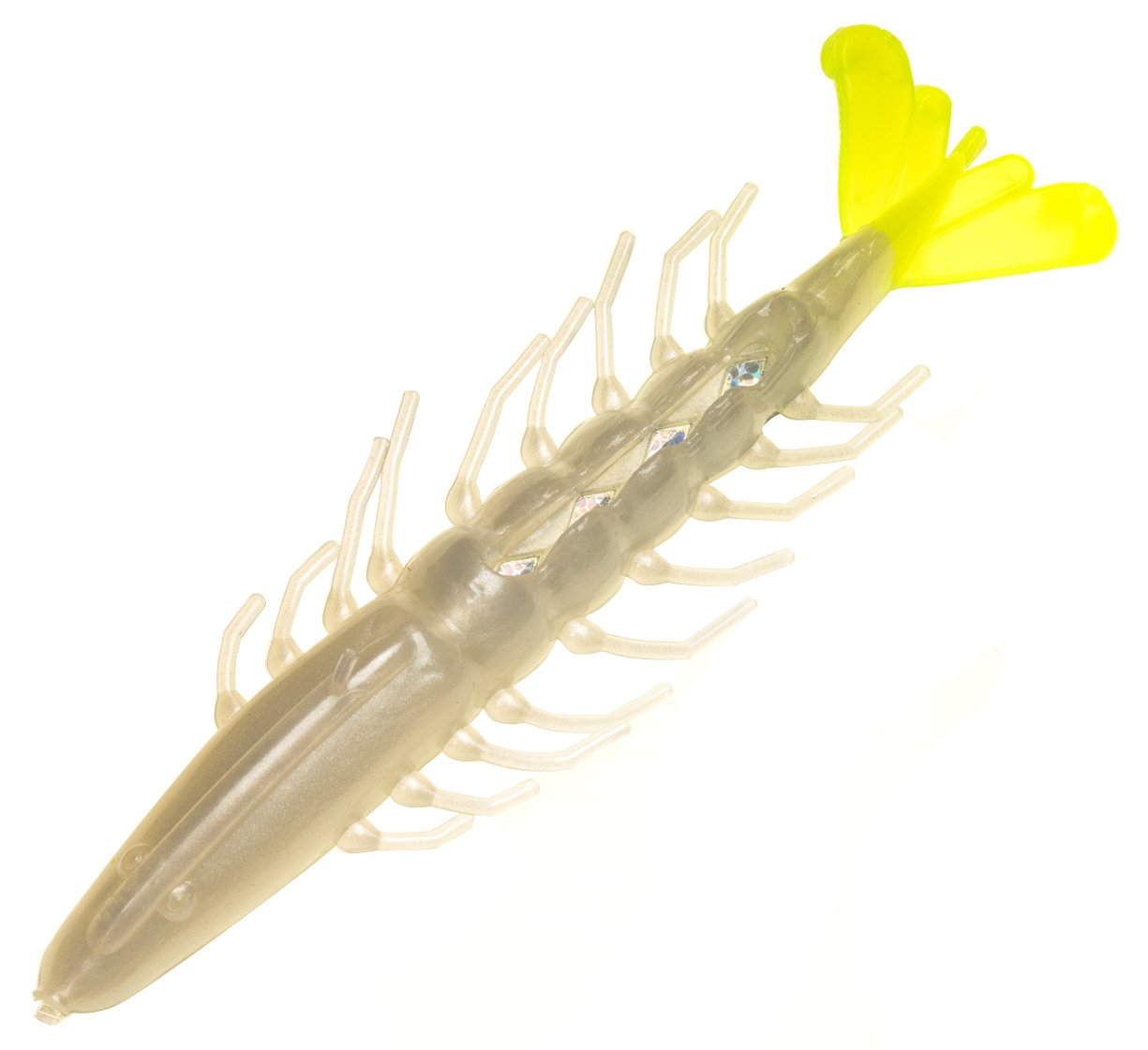 White/Chartreuse Tail