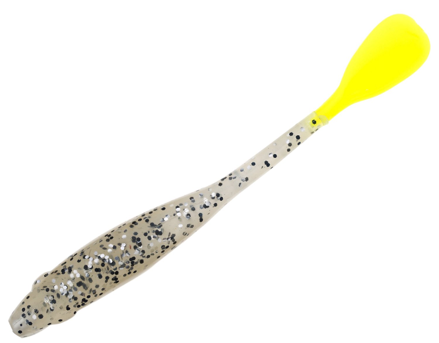 Salt & Pepper/Chartreuse Tail