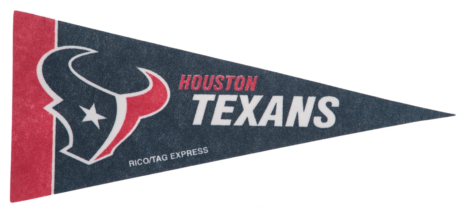 Tag Express Houston Texans Mini Pennants 8-Pack