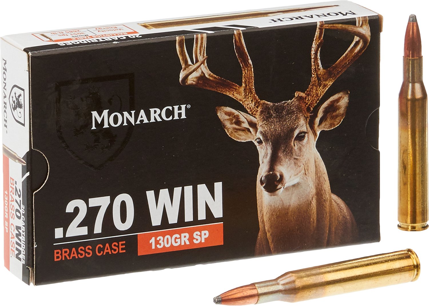 Monarch™ SP .270 Winchester 130-Grain Rifle Ammunition
