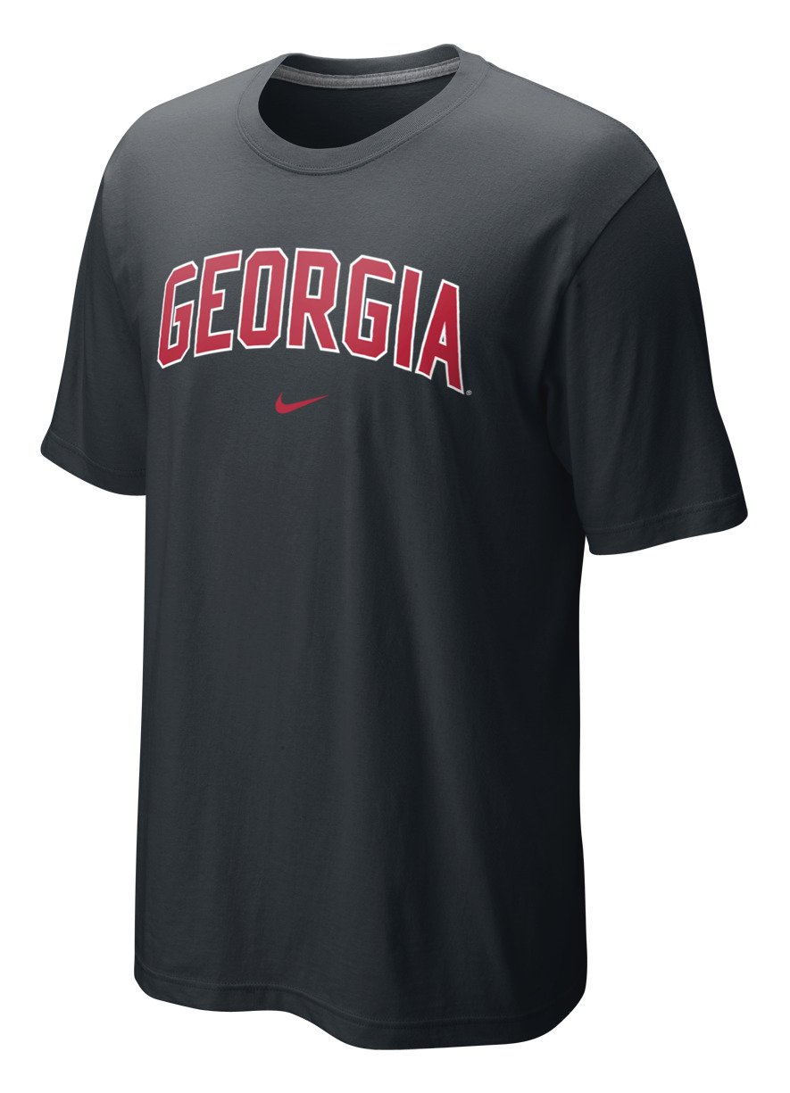 Nike Men's University of Georgia Short Sleeve Classic Arch T-shirt