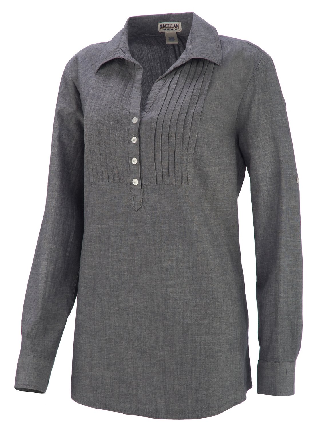 Magellan Outdoors Women's Pintucked Pullover