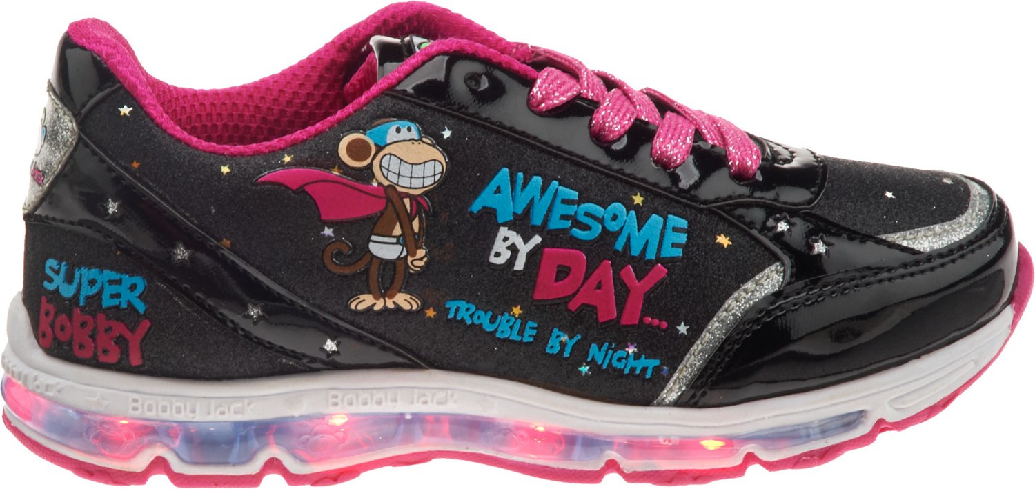 Bobby Jack Girls' Awesome By Day Athletic Lifestyle Shoes