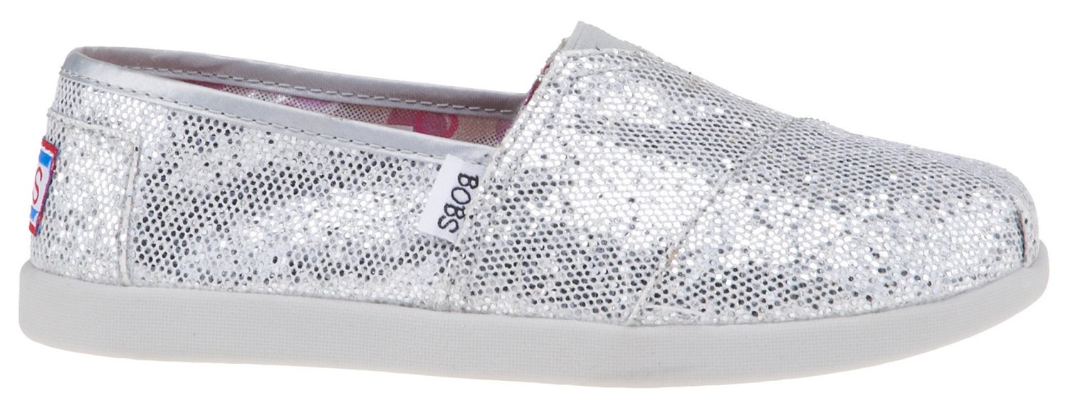 SKECHERS Girls' Bobs World Sparkle Casual Shoes