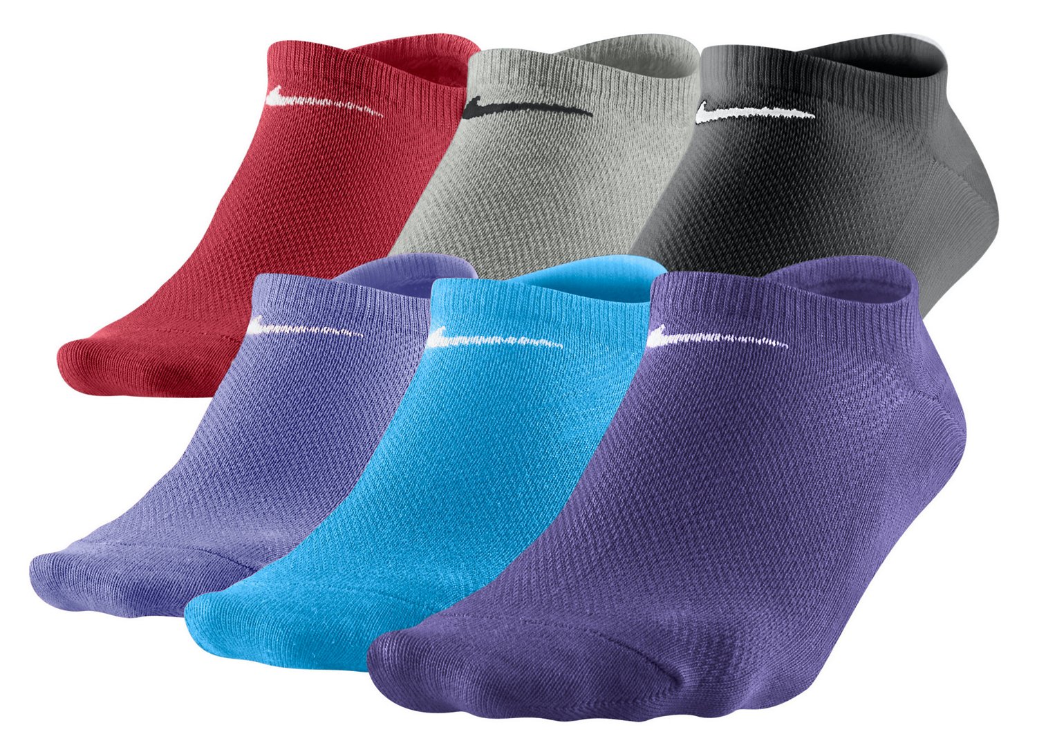Nike Women's Lightweight No-Show Socks 6-Pack