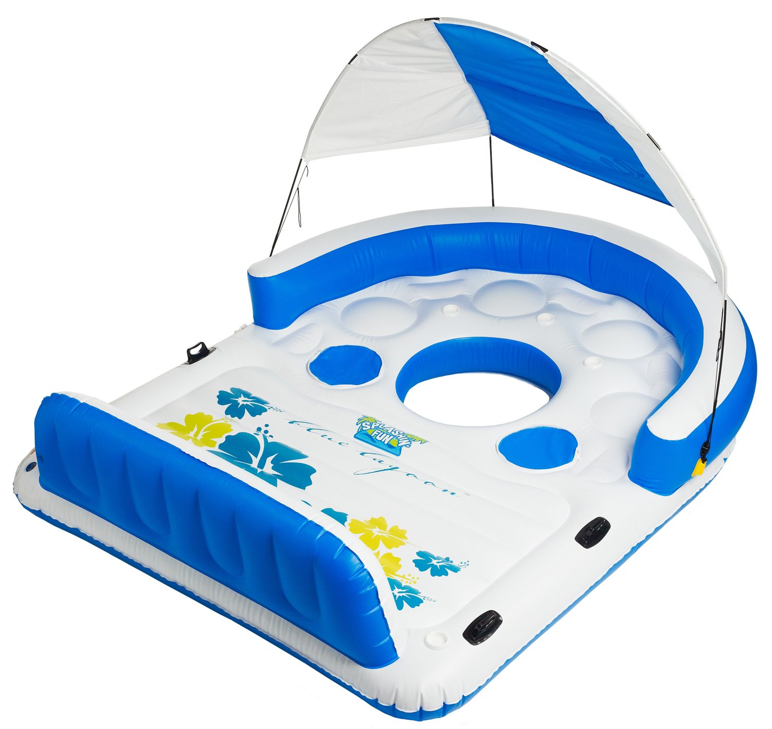 Splashin' Fun® Blue Lagoon 4-Person Inflatable Island