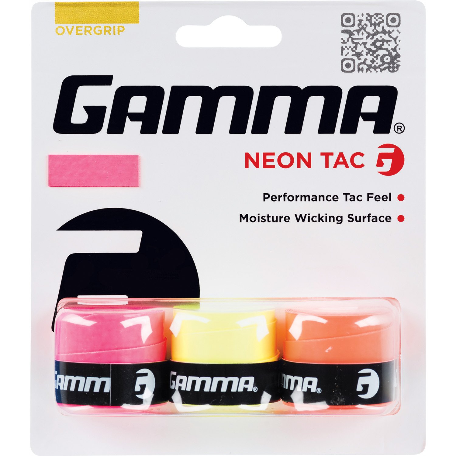 Gamma Neon Tac Overgrips 3-Pack thumbnail