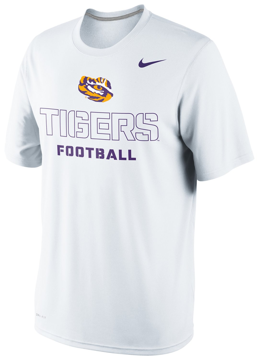 Nike Men's Louisiana State University Practice Weight Room Legend Short Sleeve T-shirt