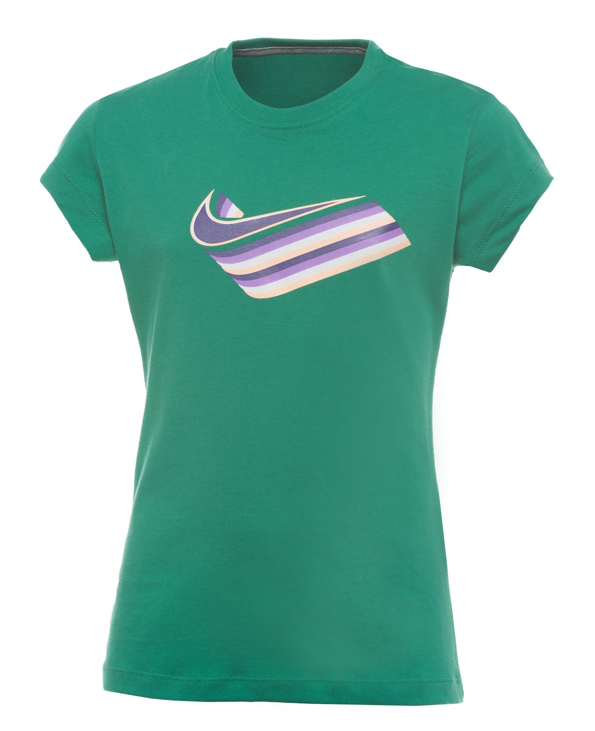 Nike Girls' Novelty Swoosh Graphic T-shirt