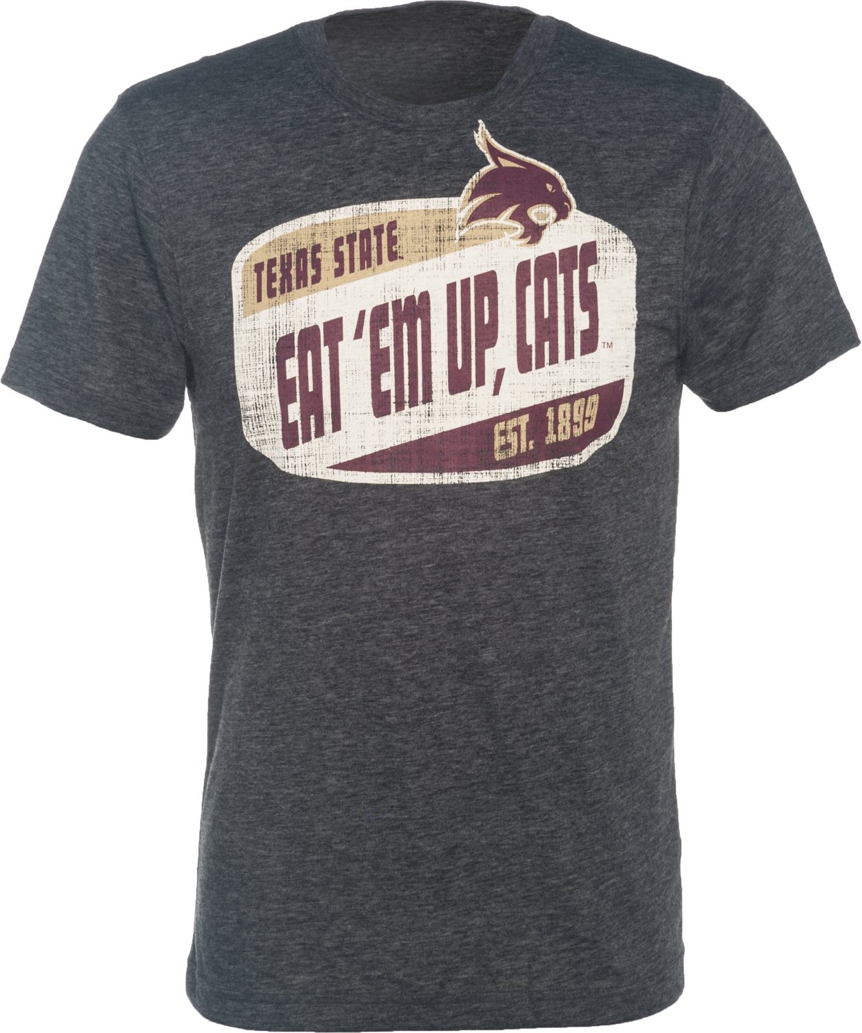 Colosseum Athletics Men's Texas State University Bazooka T-shirt