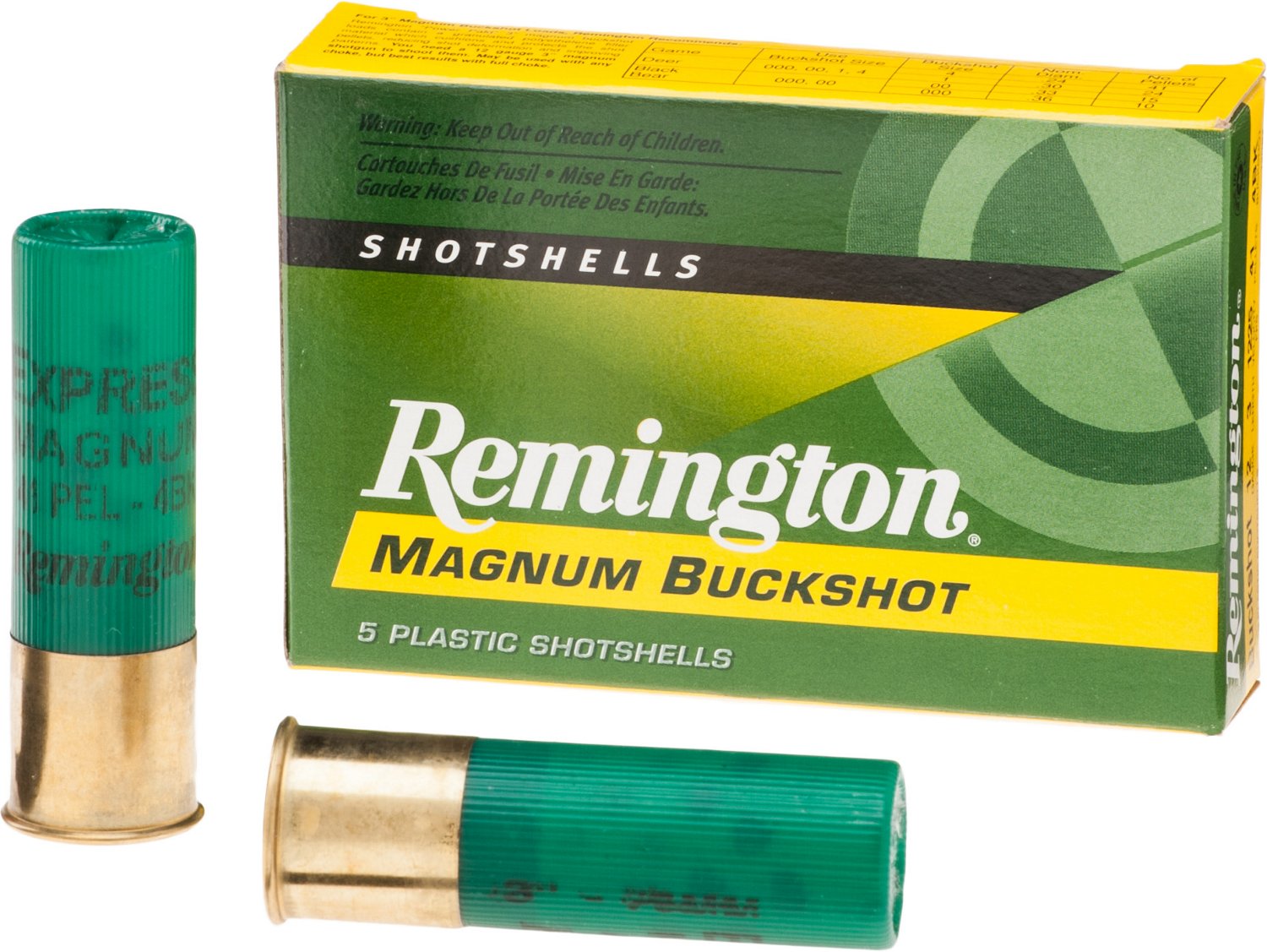 Remington Express® Magnum 12 Gauge Buckshot Loads