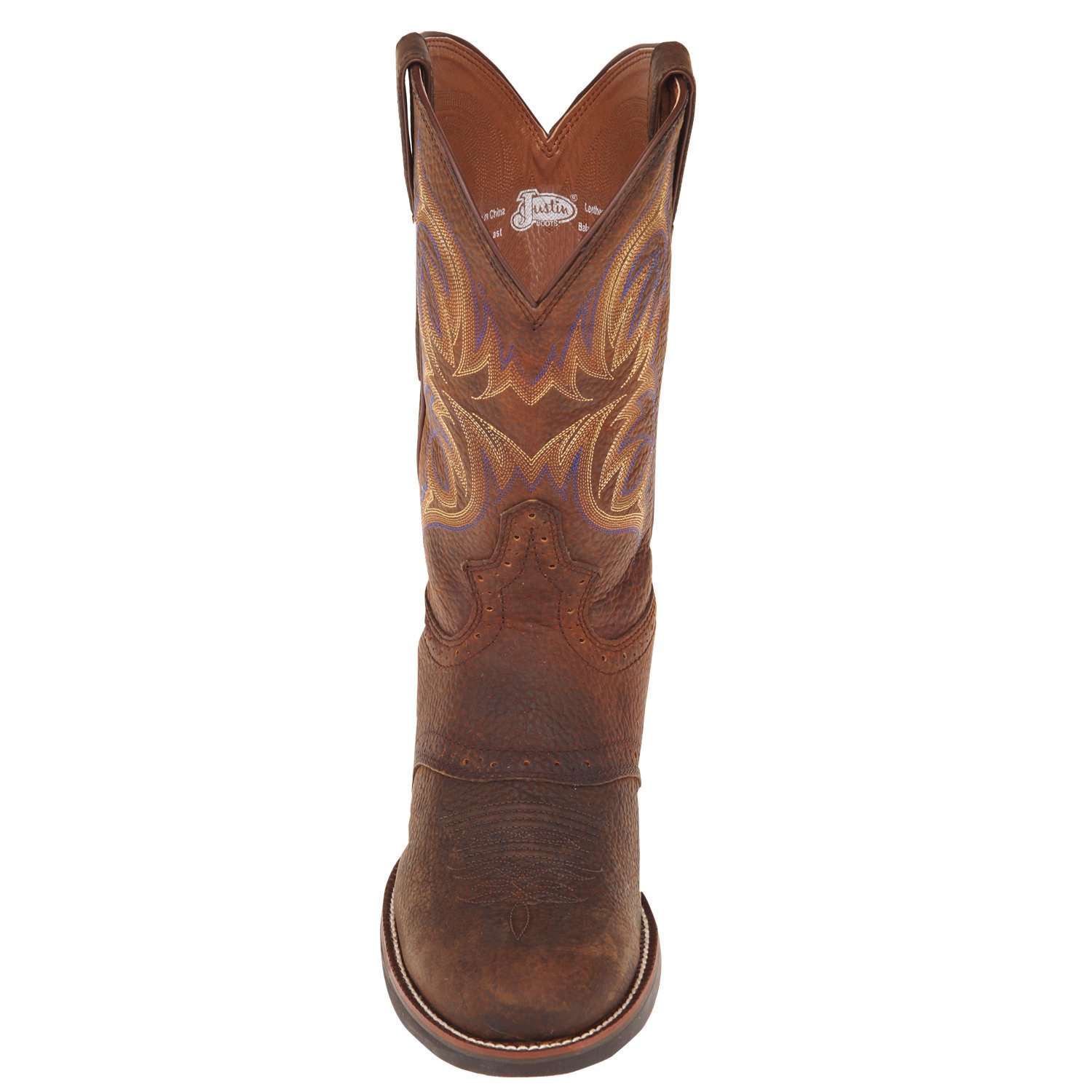 Justin Men's Stampede Stockman Western Boots thumbnail