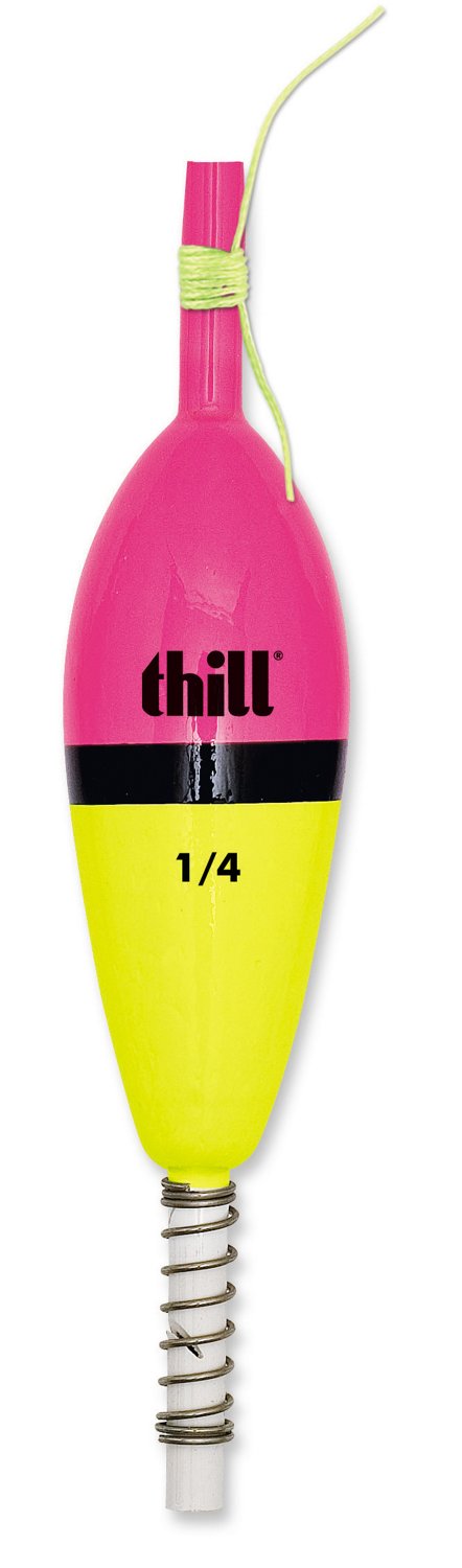 Lindy Thill 1/4 Crappie Cork Balsa Float