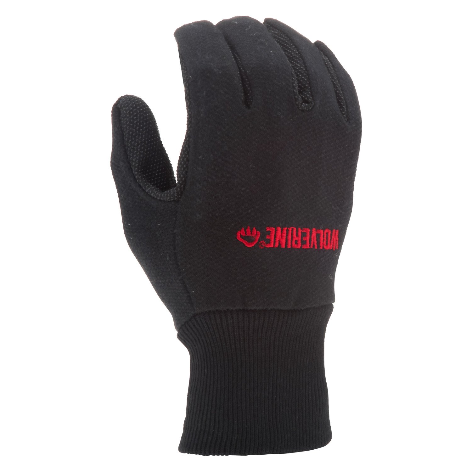 Wolverine Men's Black Dot Jersey  Work Gloves