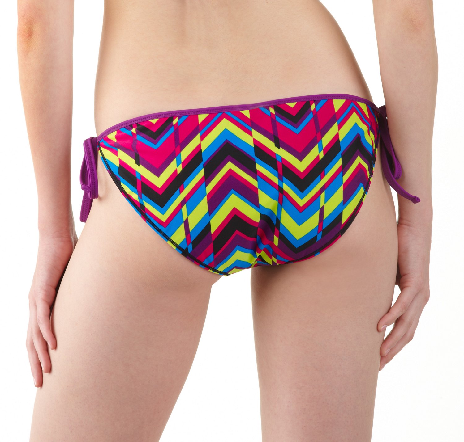 O'rageous® Juniors' Printed Reversible Bikini Swim Bottom thumbnail