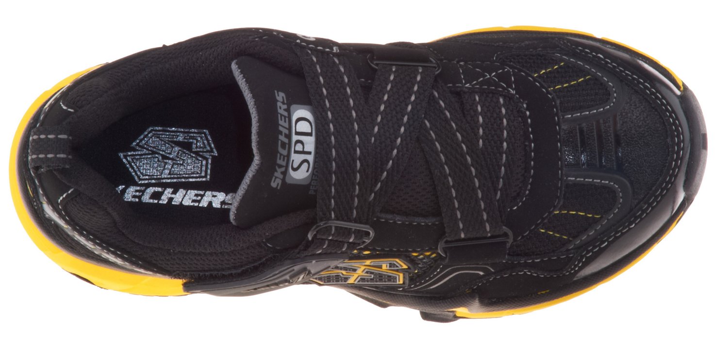 SKECHERS Boys' Quantum Vex Super Z Strap Sneakers thumbnail
