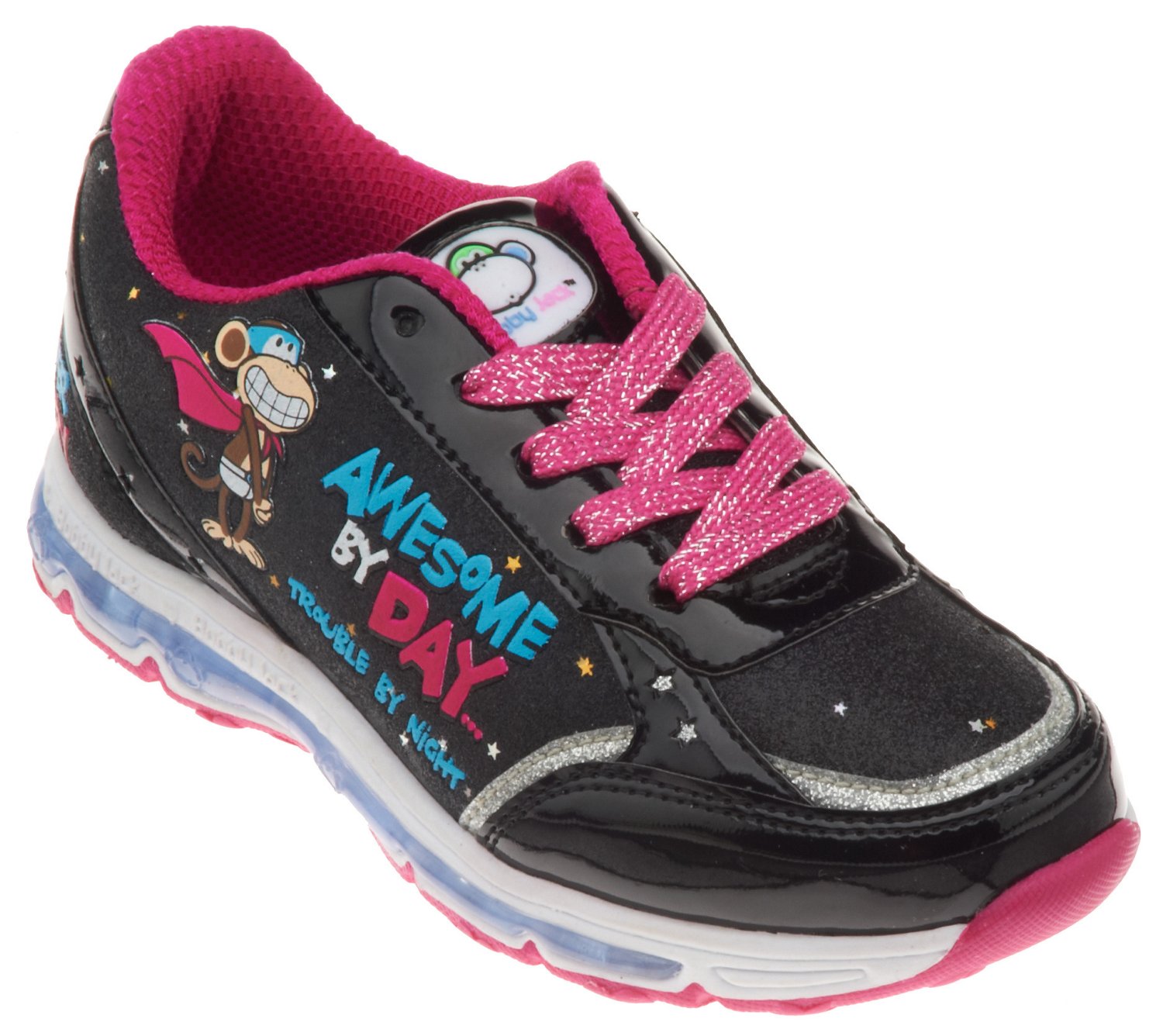 Bobby Jack Girls' Awesome By Day Athletic Lifestyle Shoes thumbnail
