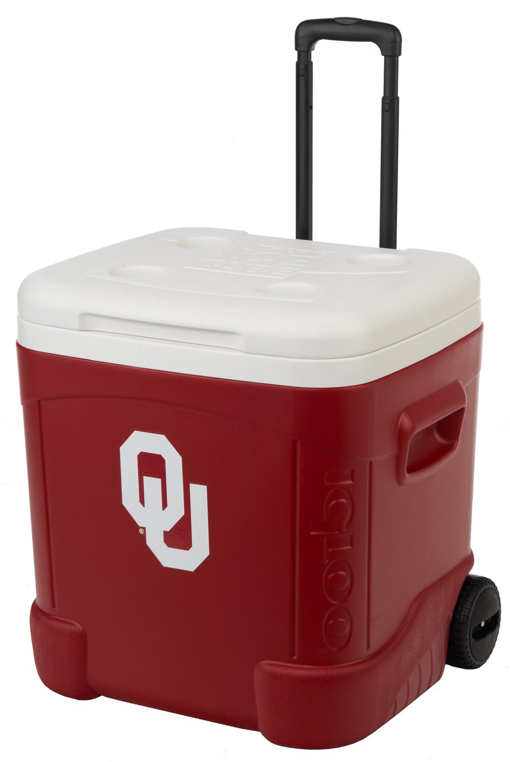 Igloo University of Oklahoma Ice Cube 60 qt. Roller Cooler