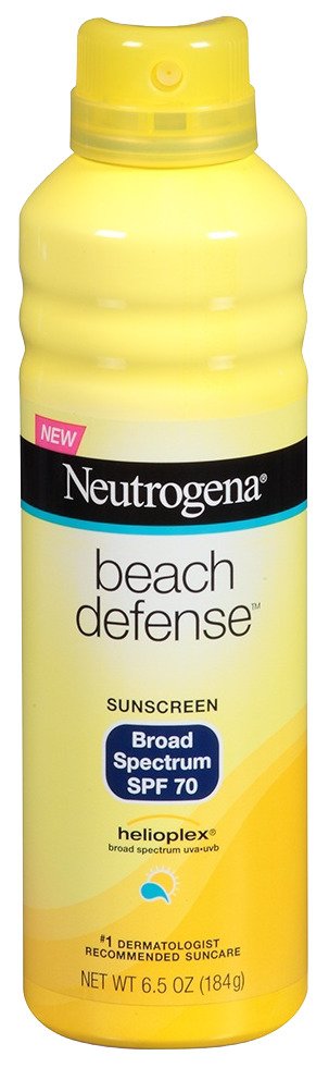 Neutrogena Beach Defense 6.5 oz. SPF 70 Sunblock Spray