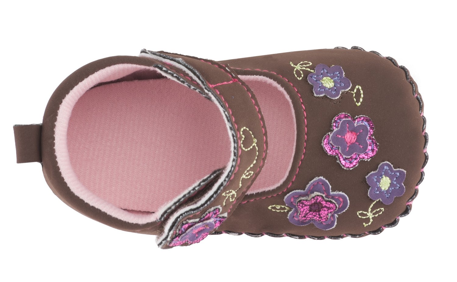 Rising Star Infant Girls' Mary Jane Crib Shoes thumbnail