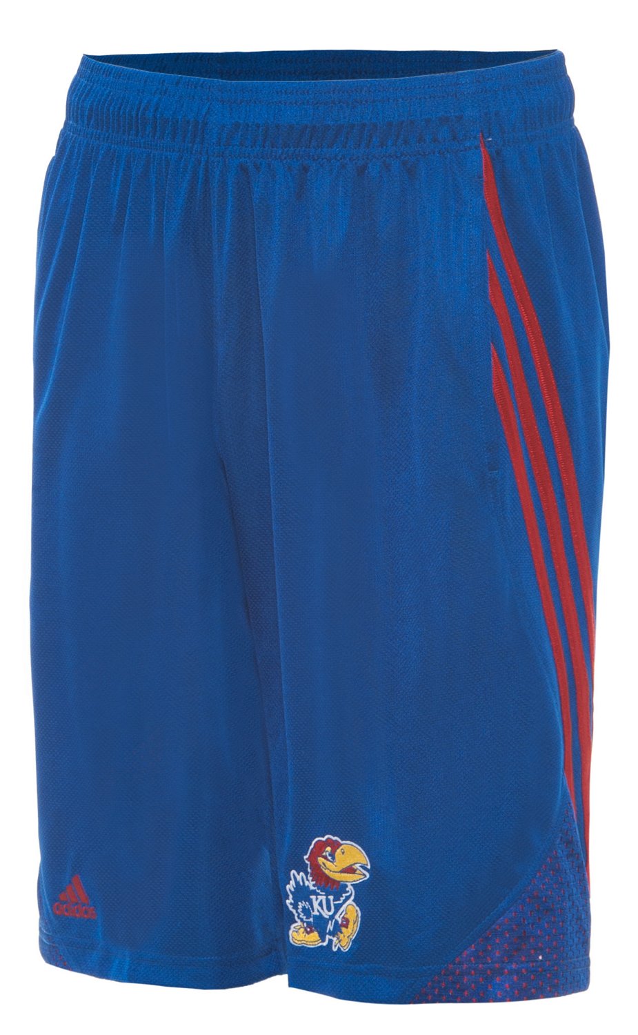 adidas Men's University of Kansas 3-Stripe Jam Short