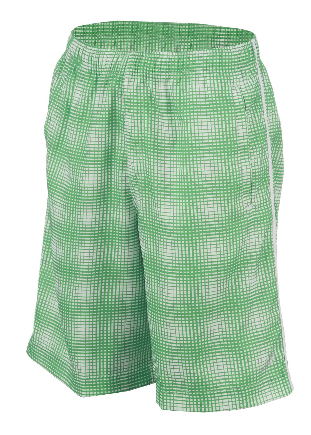 BCG Men's Plaid Tennis Short