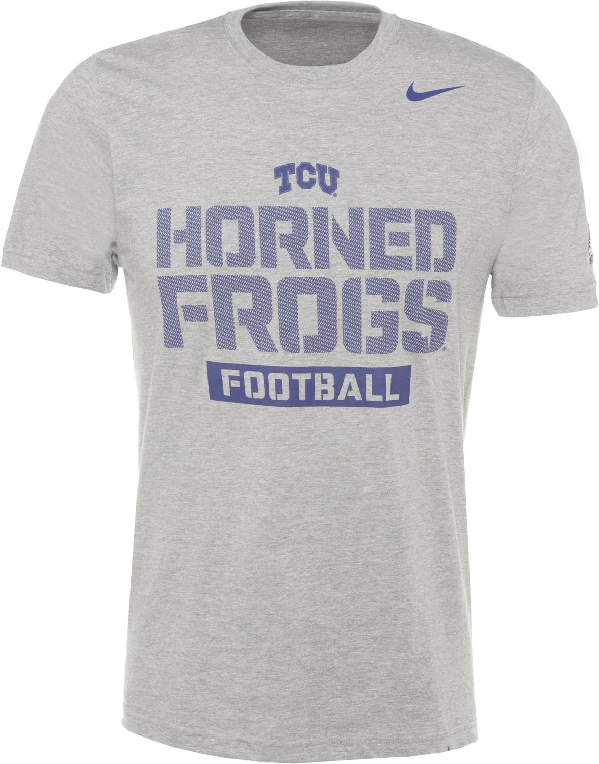 Nike Men's Texas Christian University Practice Team Issue Short Sleeve T-shirt