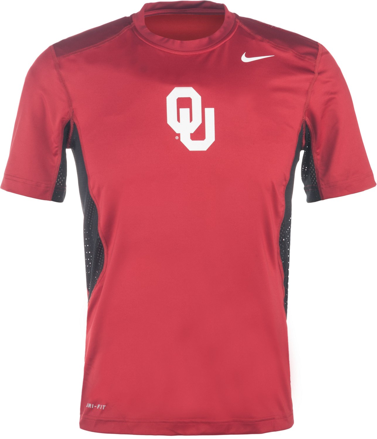 Nike Men's University of Oklahoma Hypercool Short Sleeve T-shirt