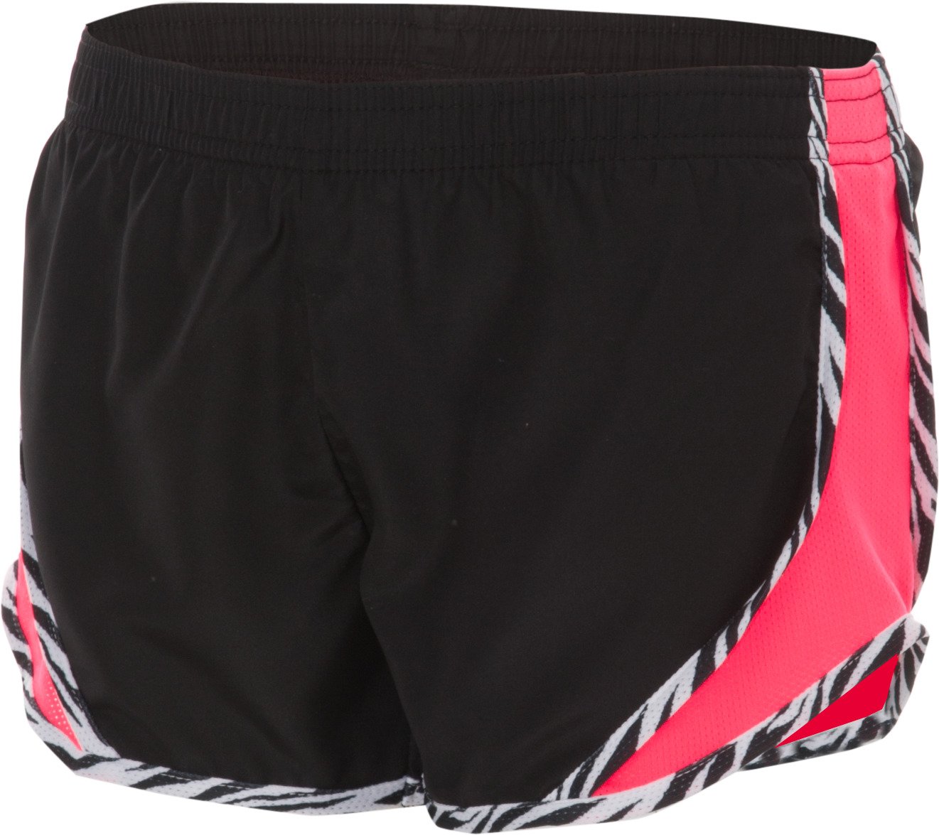 Soffe Girls' Print Zebra Pipe Shorty Short