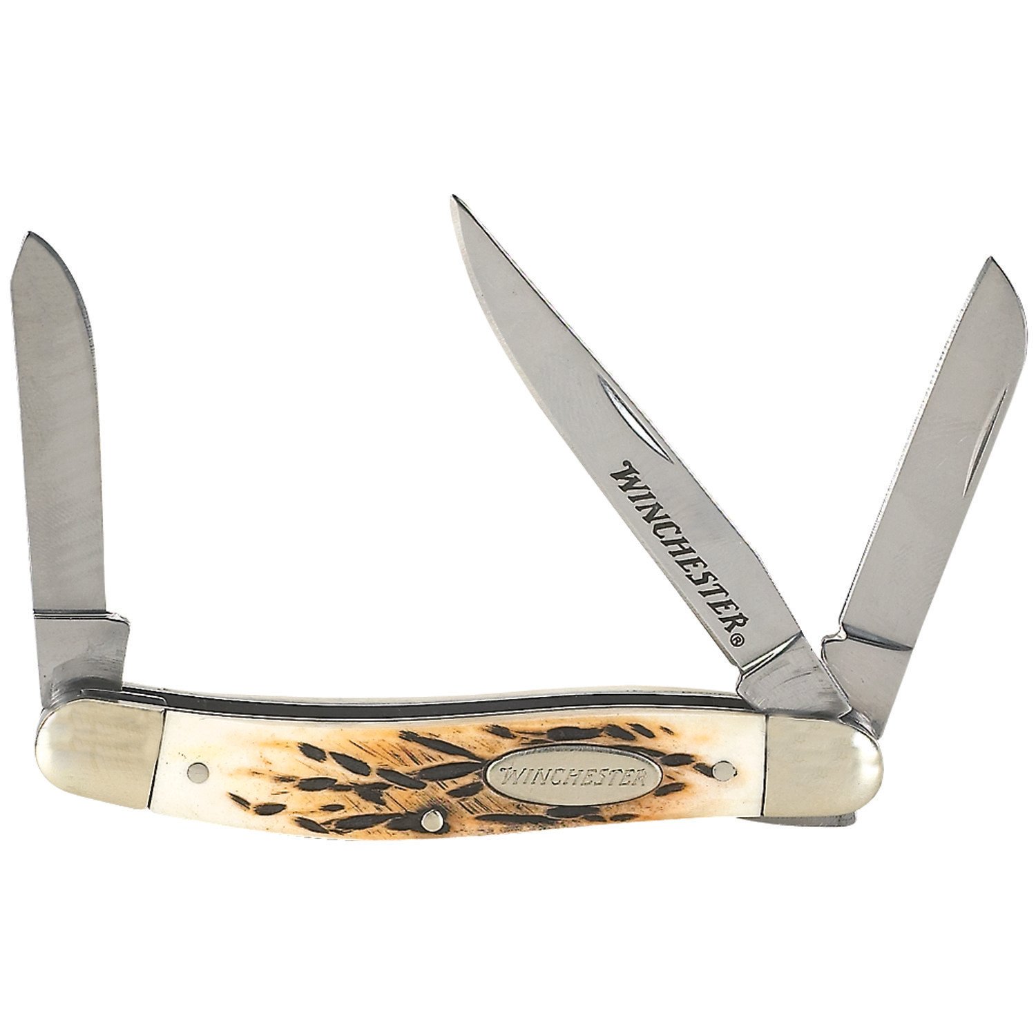 Winchester 3-Blade Folding Stockman Knife
