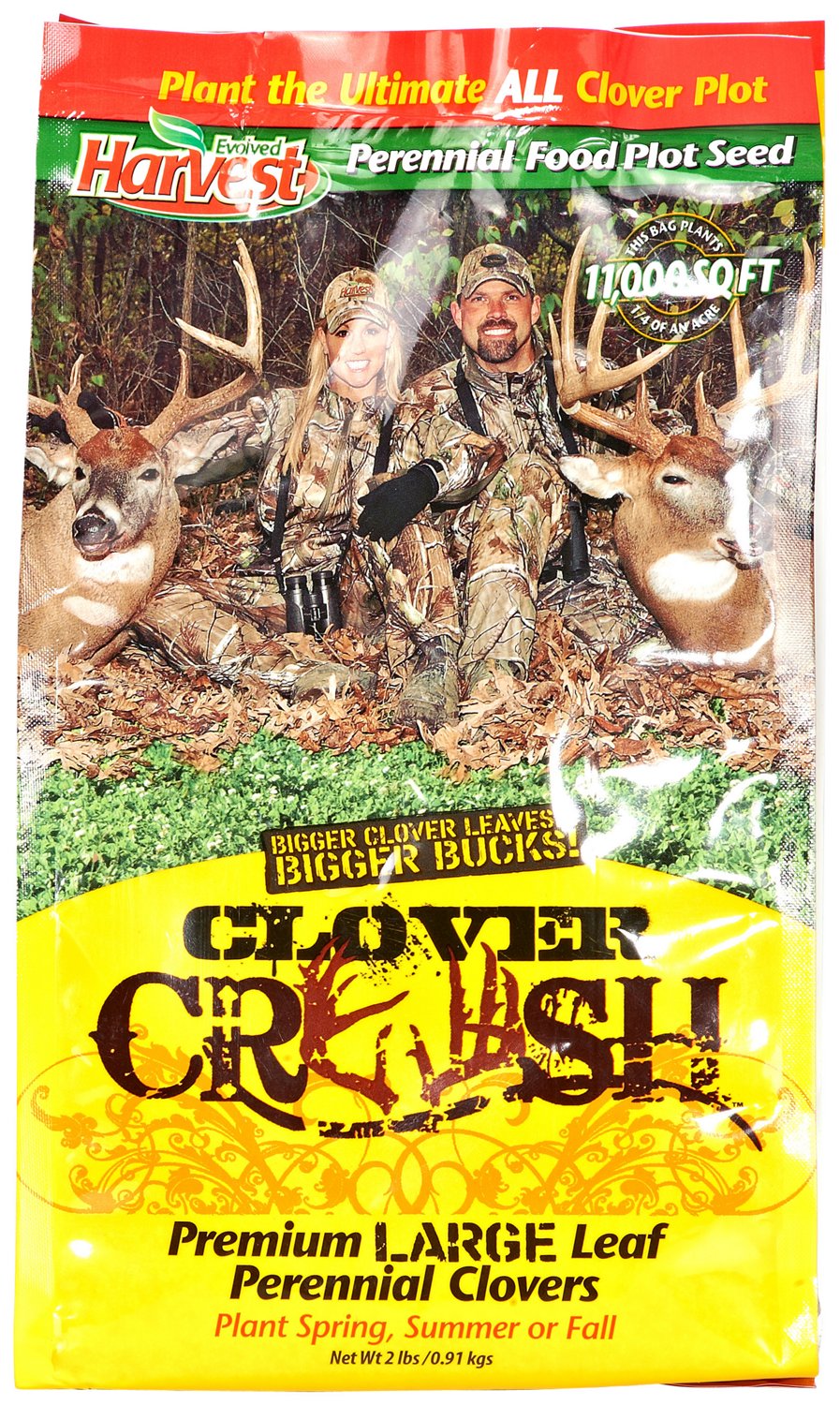 Evolved Harvest Lee & Tiffany Clover Crush Food Plot Blend