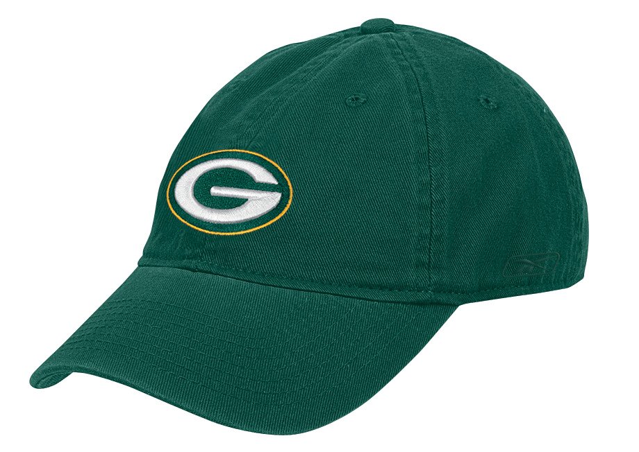 Reebok Women's Green Bay Packers Slouch Adjustable Cap