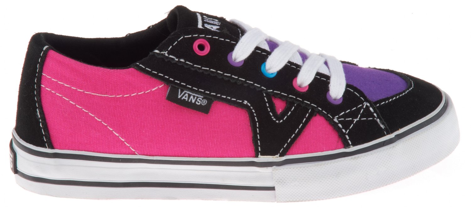 Vans Girls' Tory Vulcanized Athletic Lifestyle Shoes