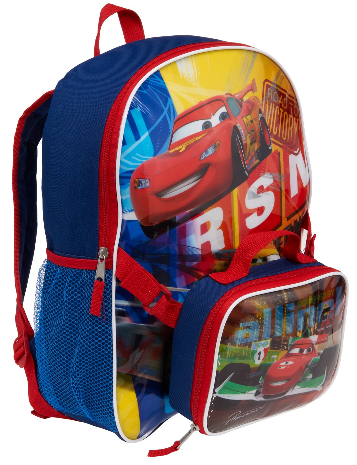 Disney Boys' Cars Backpack with Lunch Kit thumbnail