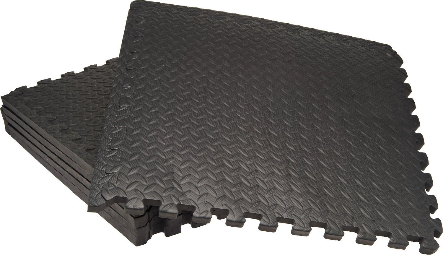 BCG Diamond Plate Fitness Flooring System 6-Pack