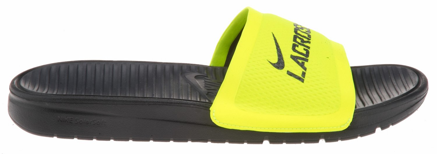 Nike Men's Benassi Solarsoft Lacrosse Soccer Slides
