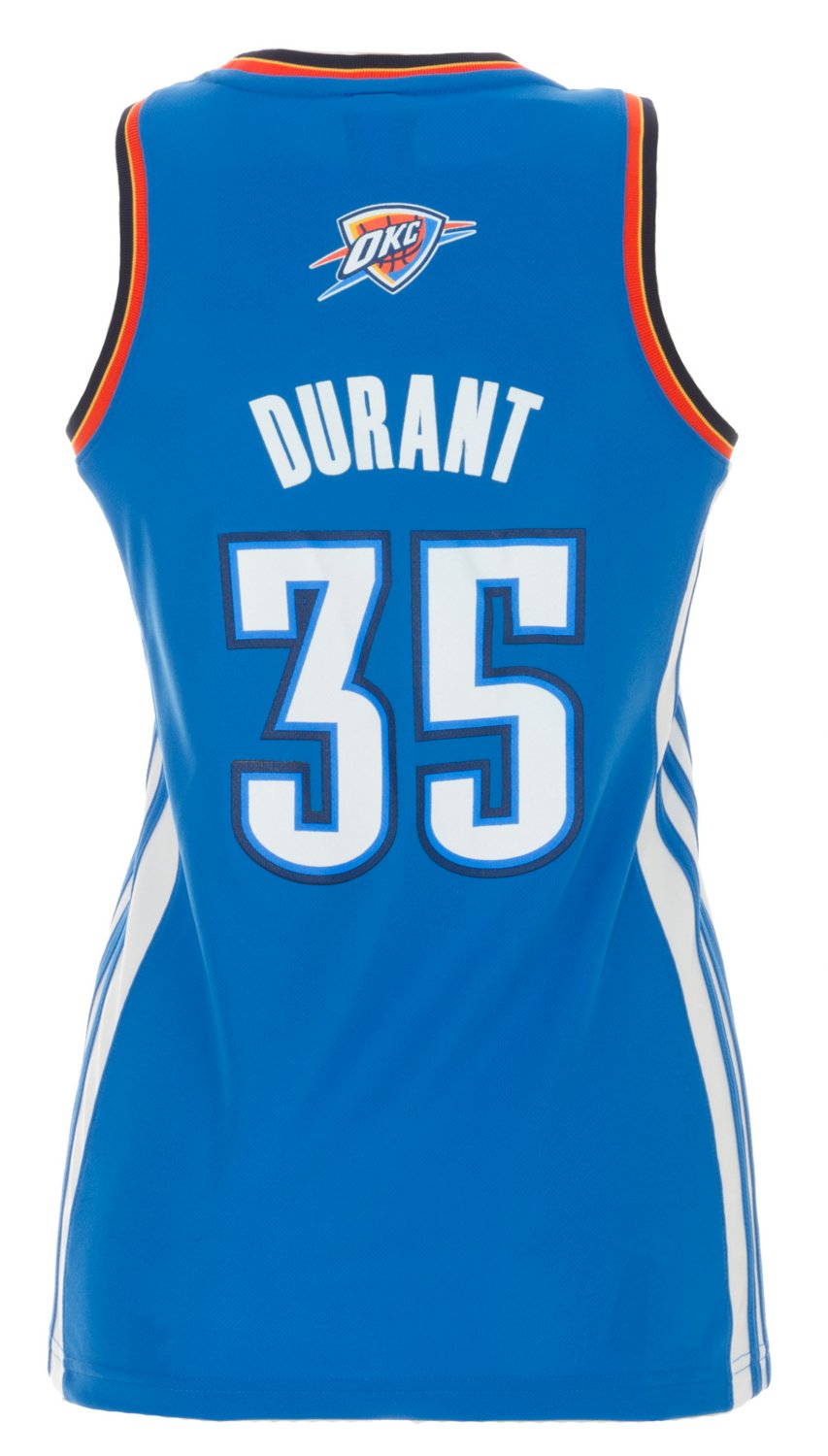 adidas Women's Kevin Durant Oklahoma City Thunder Road Jersey