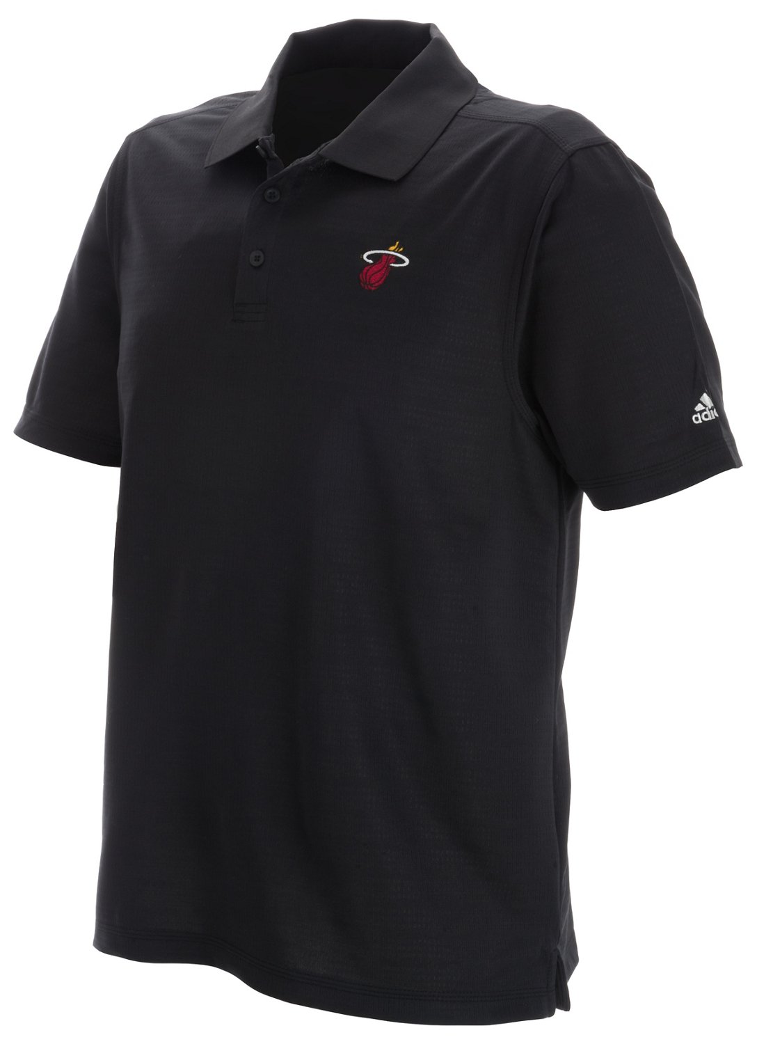adidas Men's Miami Heat Primary Logo Polo Shirt