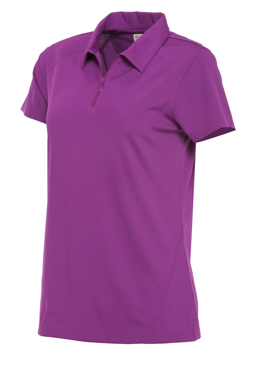 Magellan Outdoors Women's Voyager Short Sleeve 1/4 Zip Polo Shirt