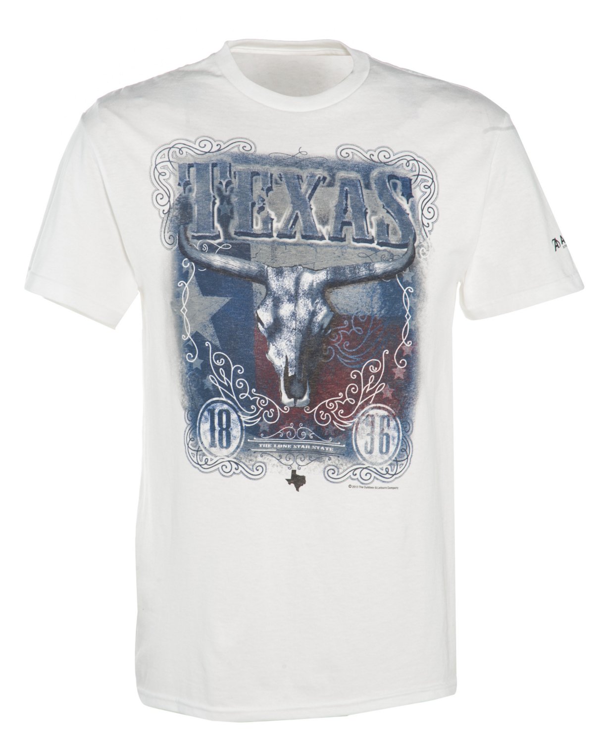 Academy Sports + Outdoors Men's Circle Stars Texas T-shirt