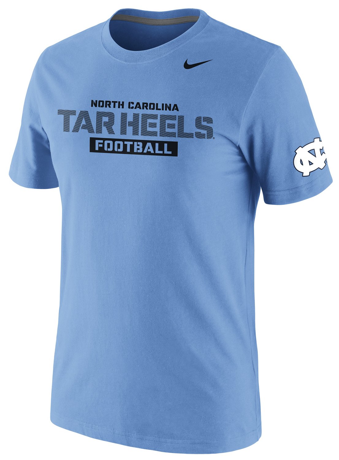 Nike Men's University of North Carolina Practice Team Issue Short Sleeve T-shirt