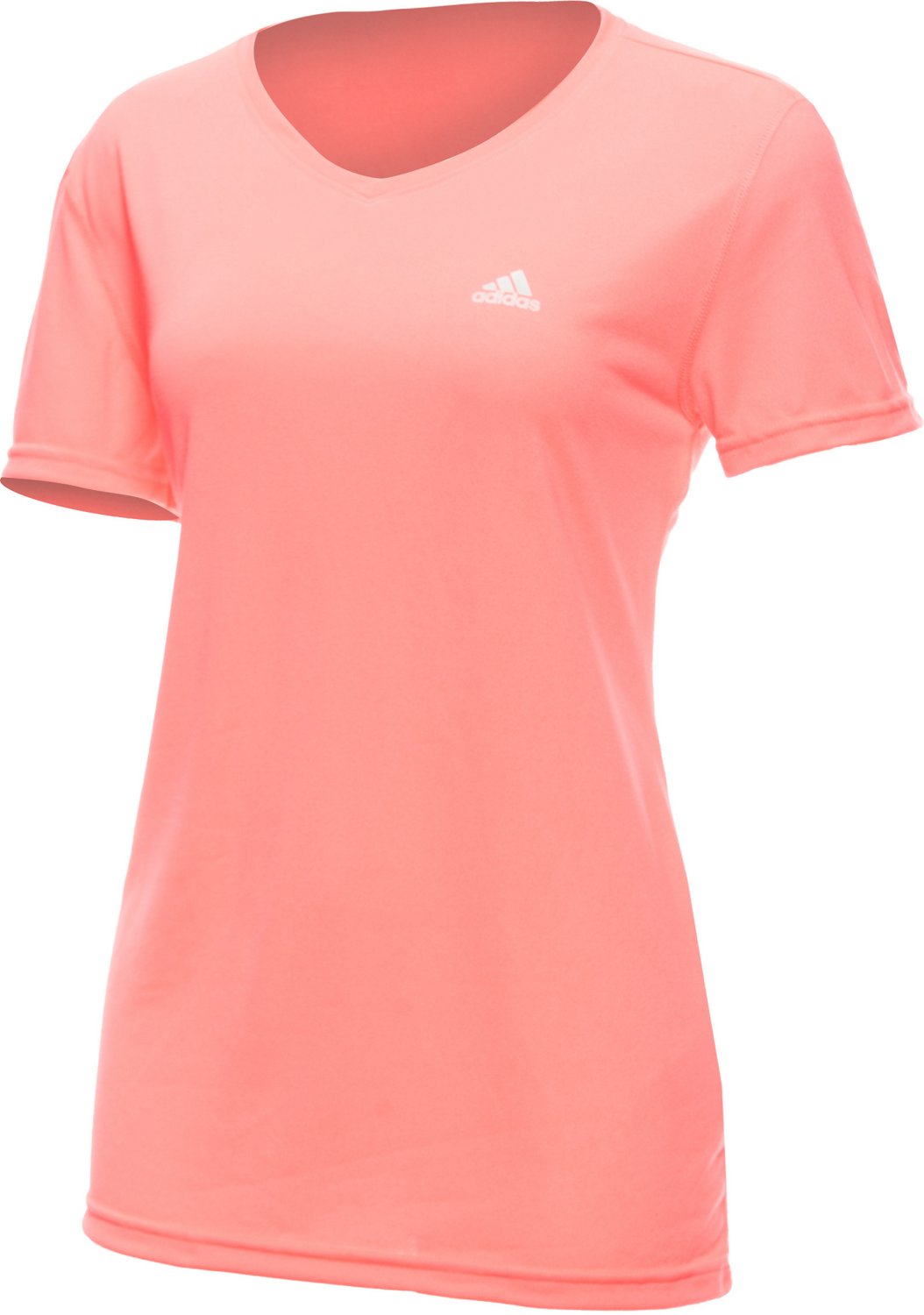adidas Women's CLIMALITE® Short Sleeve V-neck T-shirt