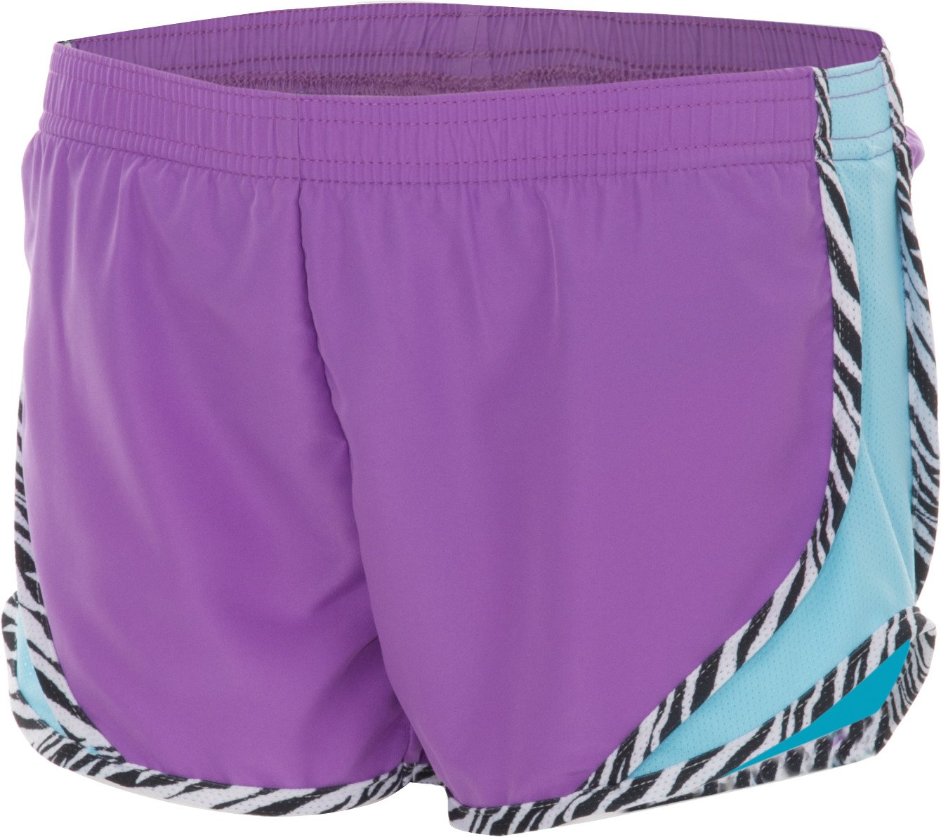 Soffe Girls' Print Zebra Pipe Shorty Short