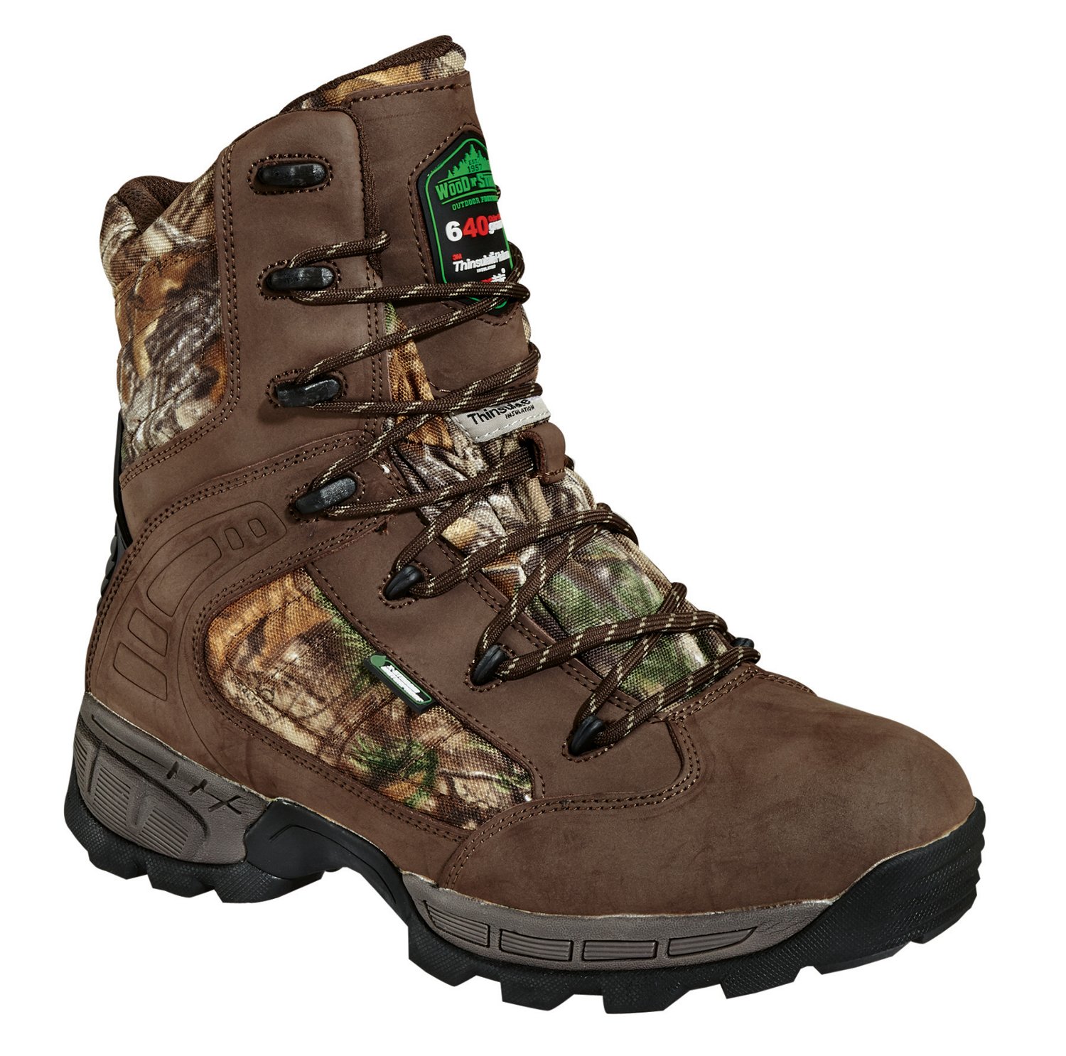 insulated camo hunting boots