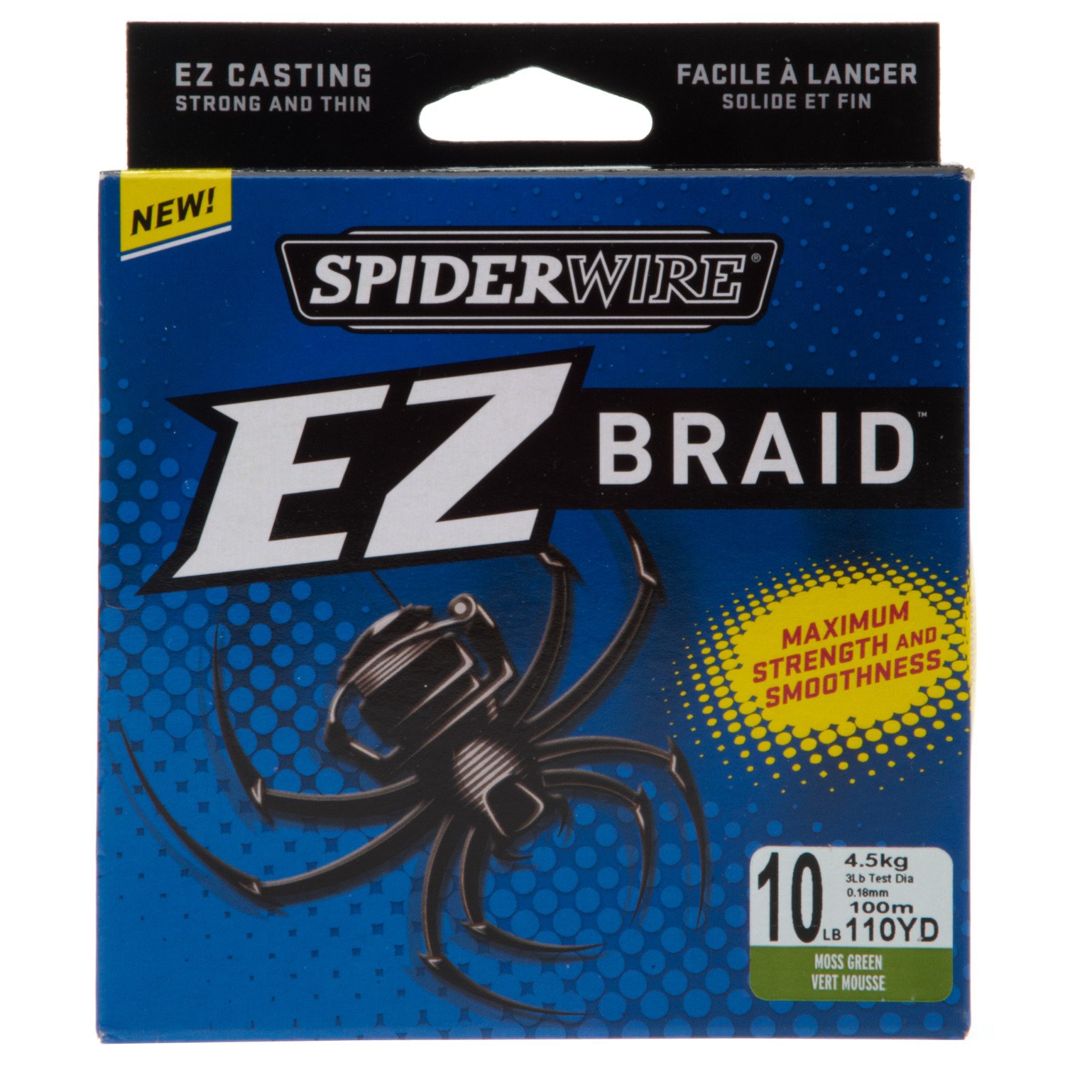 Spiderwire® EZ Braid™ 10 lb. - 110 yards Braided Fishing Line