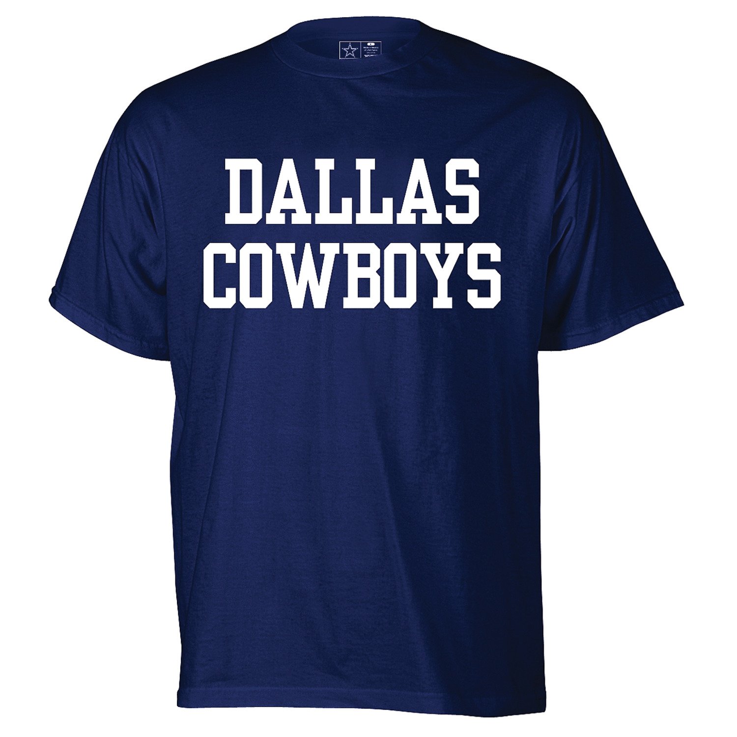 Reebok Men's Dallas Cowboys Fan Gear Coaches Short Sleeve T-shirt