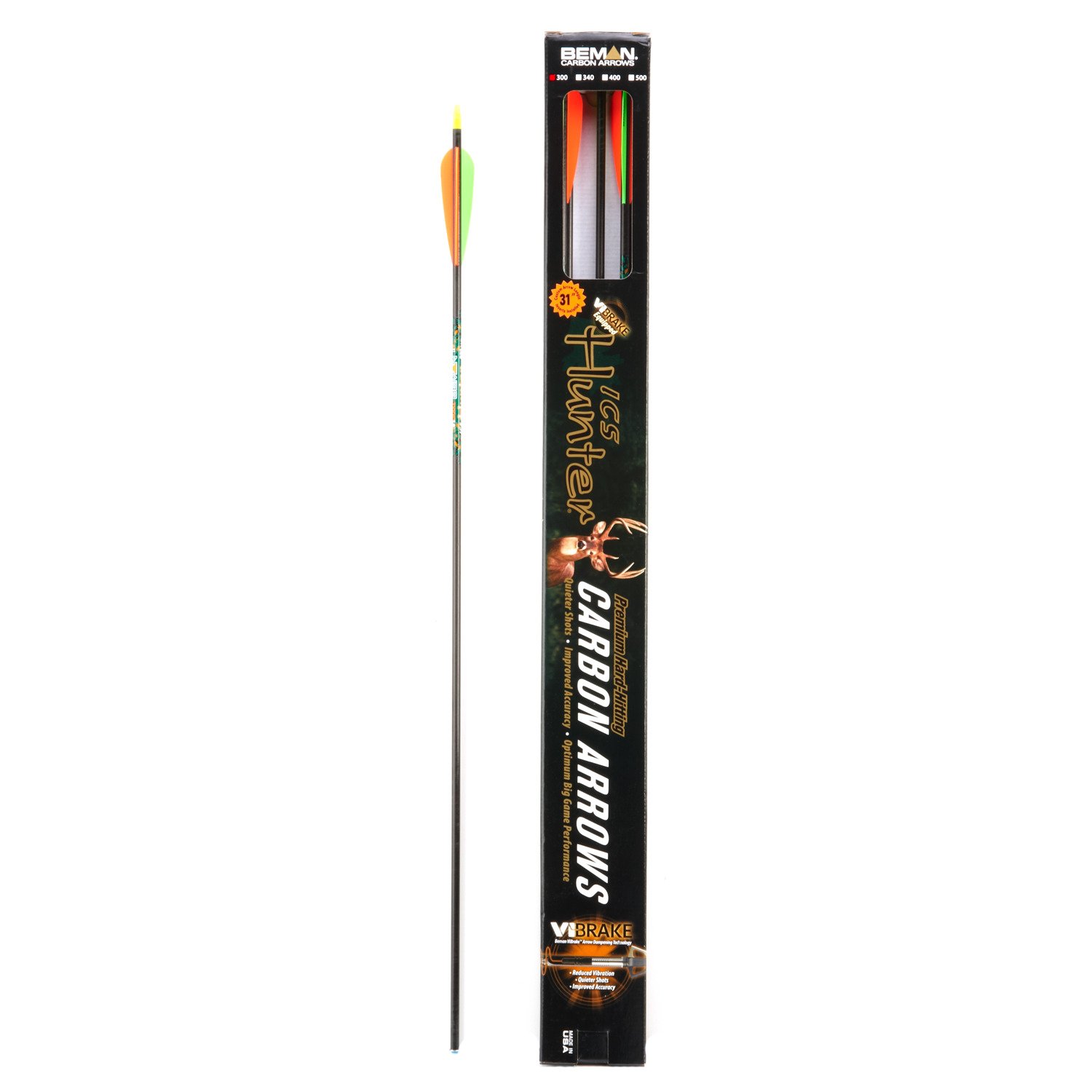 Beman ICS Hunter 300 Carbon Arrows 6-Pack