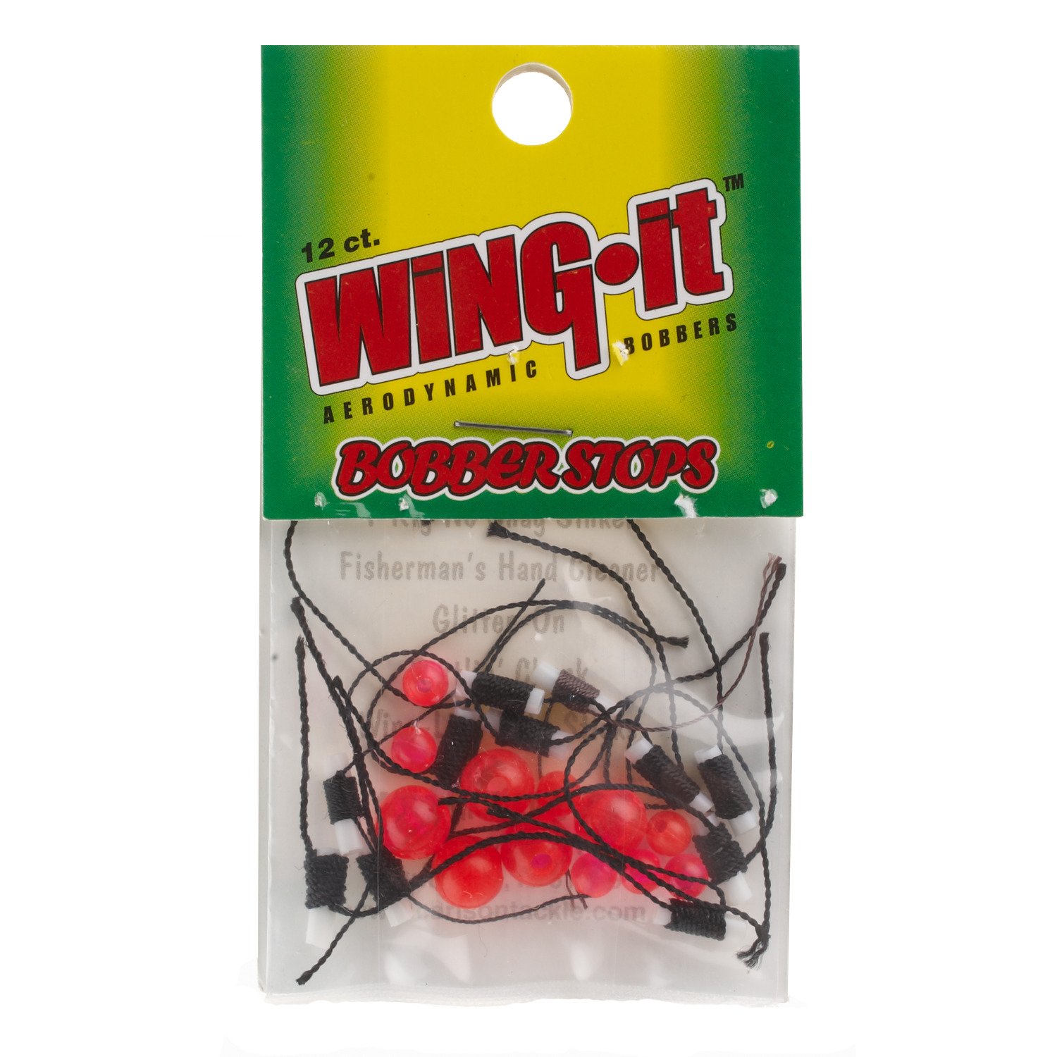 Carlson Tackle Wing-It Bobber Stops 12-Pack