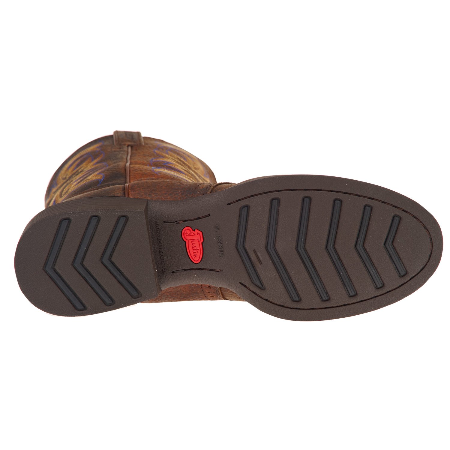 Justin Men's Stampede Stockman Western Boots thumbnail