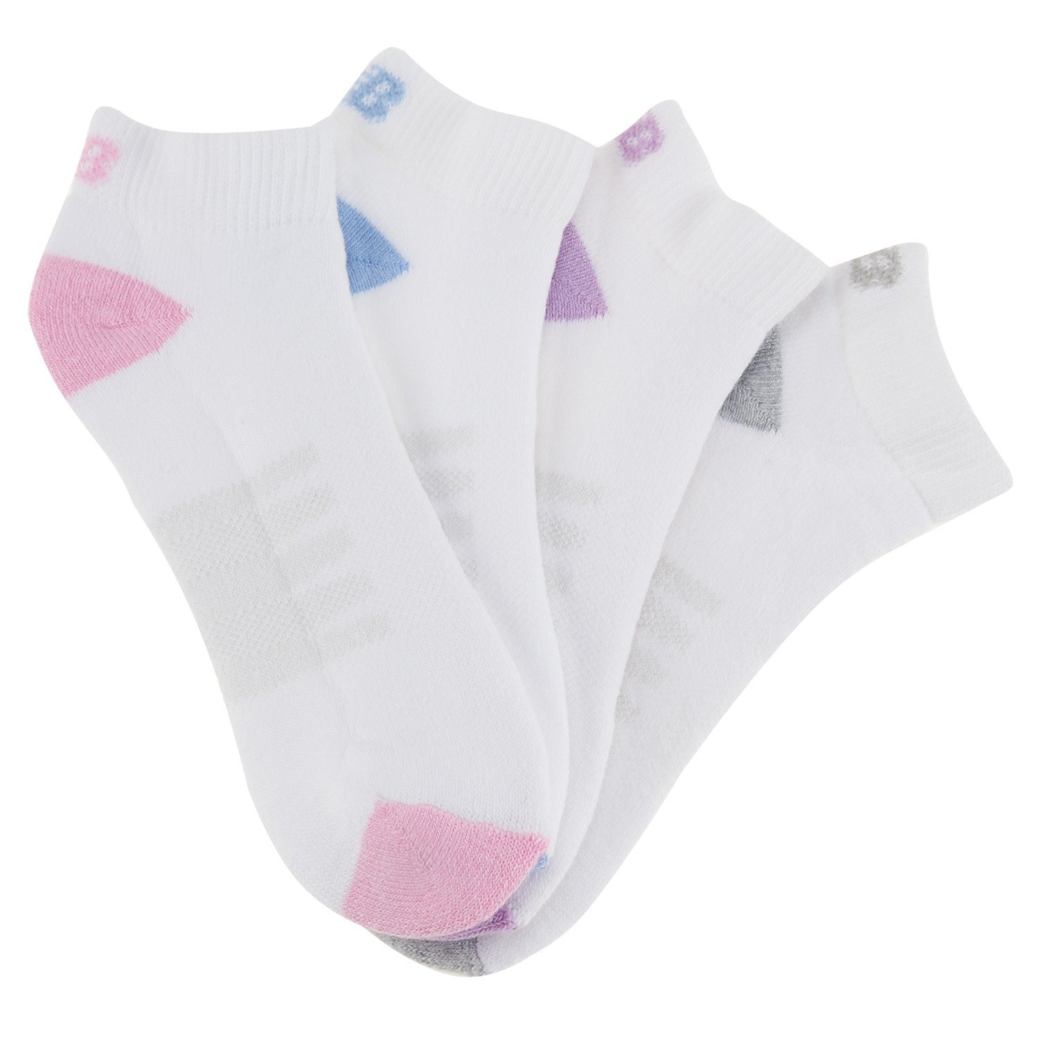 New Balance Adults' Lightning Dry® Low Cut Socks 4-Pack
